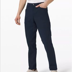 Navy LuluLemon Classic Fit ABC Pants